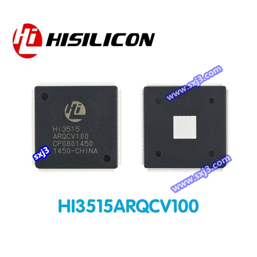 hi3515arqcv100 h.264编解码处理器 LQFP256 海思处理器芯片 hi3515a 安防ic